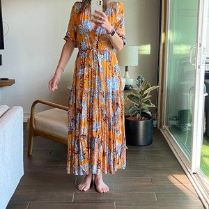 Abel the Label Yellow Floral Dress